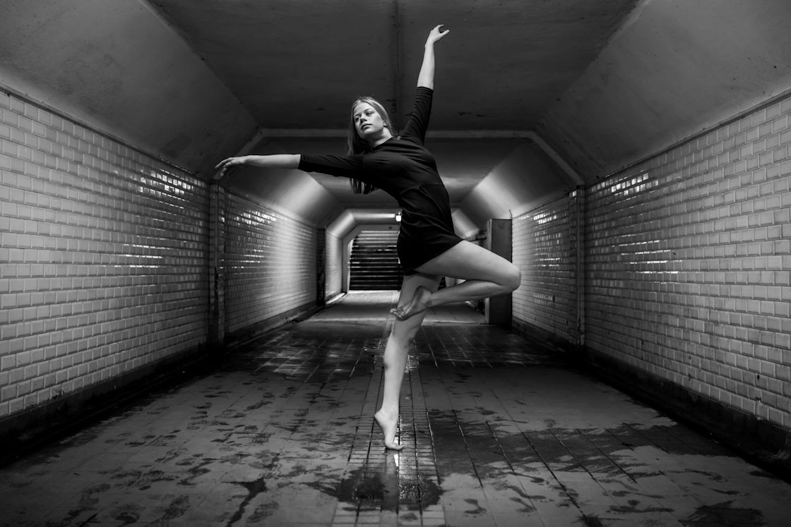 tirage d'art photos danse contemporaine noir et blanc