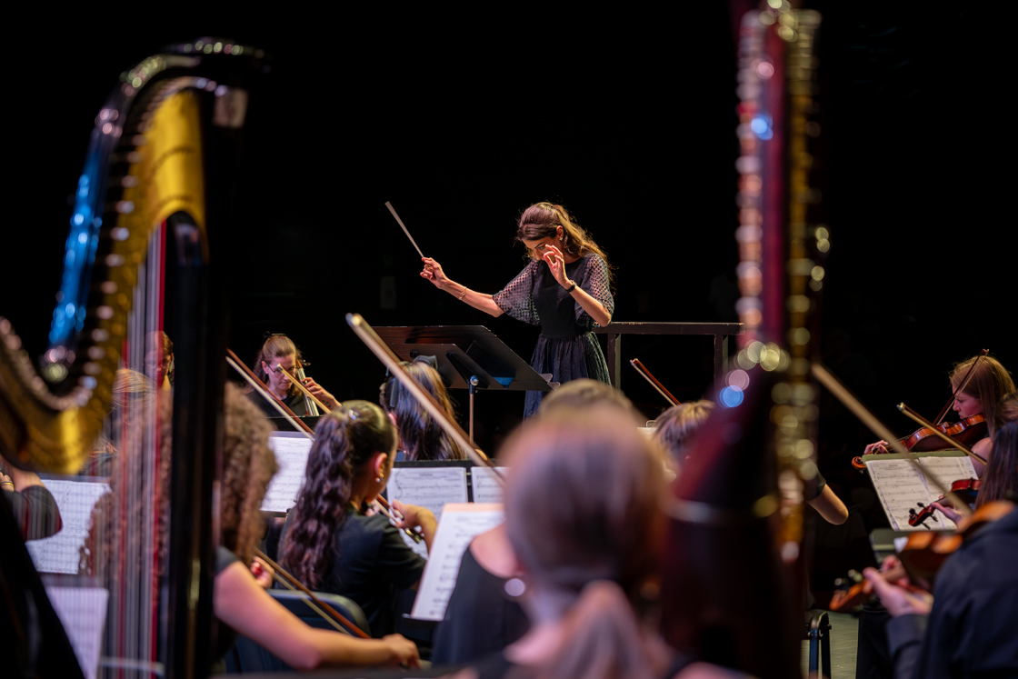 Photographie concert orchestre symphonique au Phénix de Valenciennes avec Amal Guermazi 2026