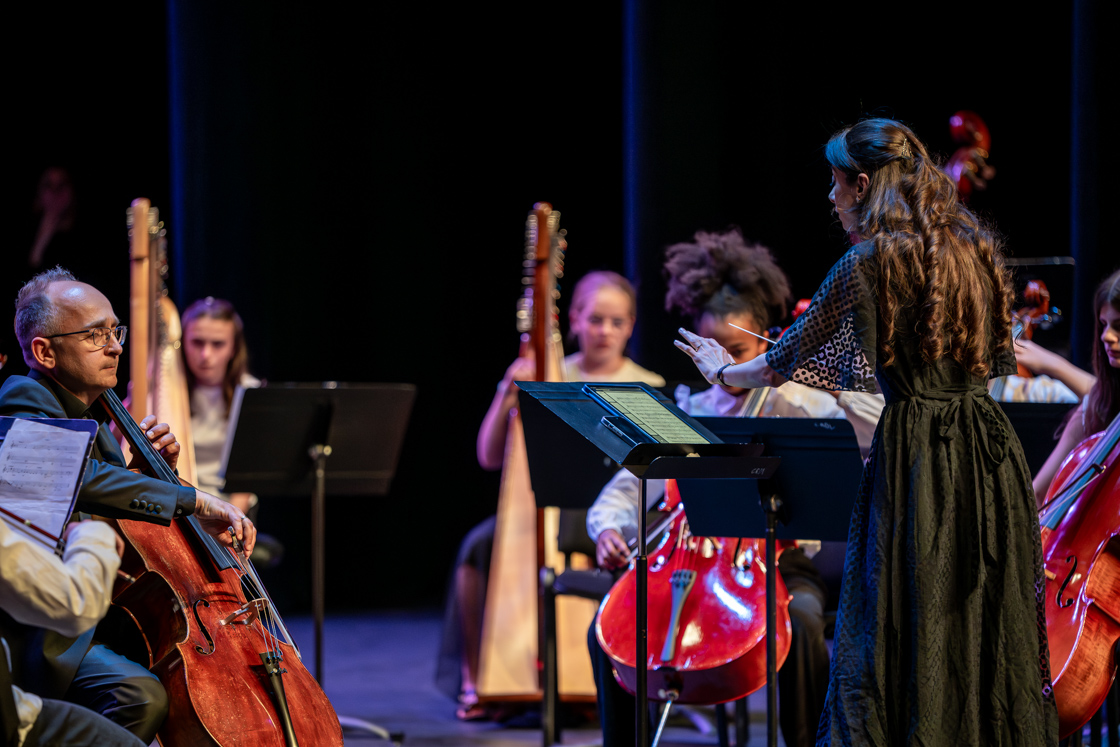 Photographie concert orchestre symphonique au Phénix de Valenciennes avec Amal Guermazi 2026