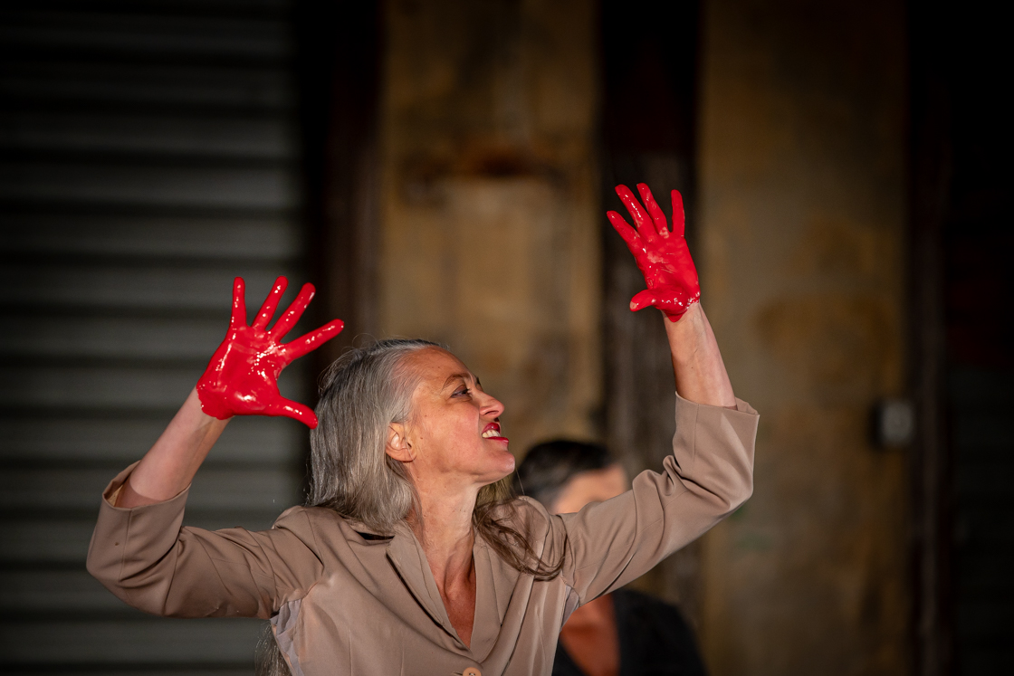 Photo spectacle M.A.M.A.E Magma performing theatre ateliers frappaz villeurbanne